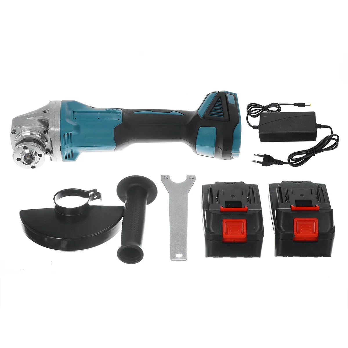

100MM Brushless Electric Angle Grinder Cutting Machine Grinder Power Tool with 1 or 2 Lithium-Ion Battery for Makita 18V Battery