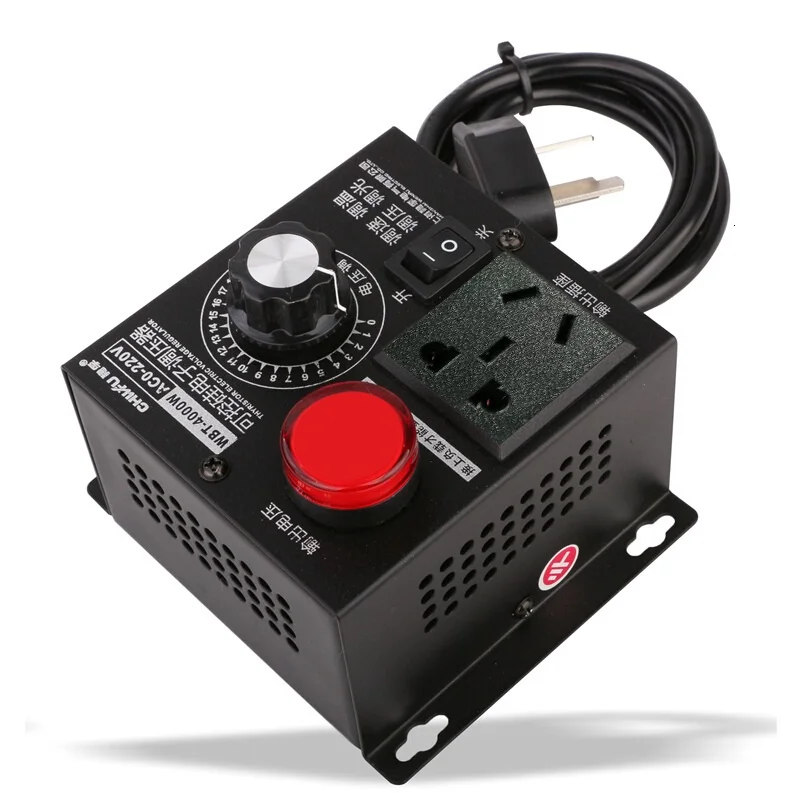 4000w Silicon High power Controller Electronics Regulator Fans Electric Machinery Adjust speed controller Organ 220V | Обустройство