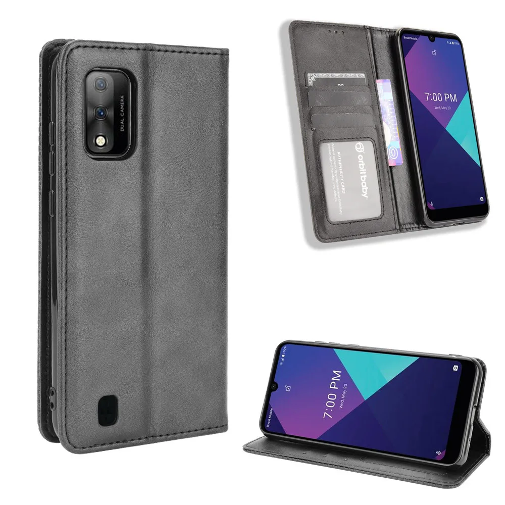 Чехол для Wiko Ride 3 роскошный флип-кошелек из искусственной кожи магнитный