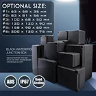 Корпус из АБС-пластика для домашней фототехники, электронный безопасный Чехол, черный корпус для хранения инструментов сделай сам