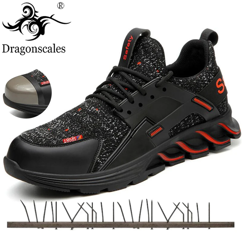 

Ботинки мужские зимние со стальным носком и защитой от прокалывания