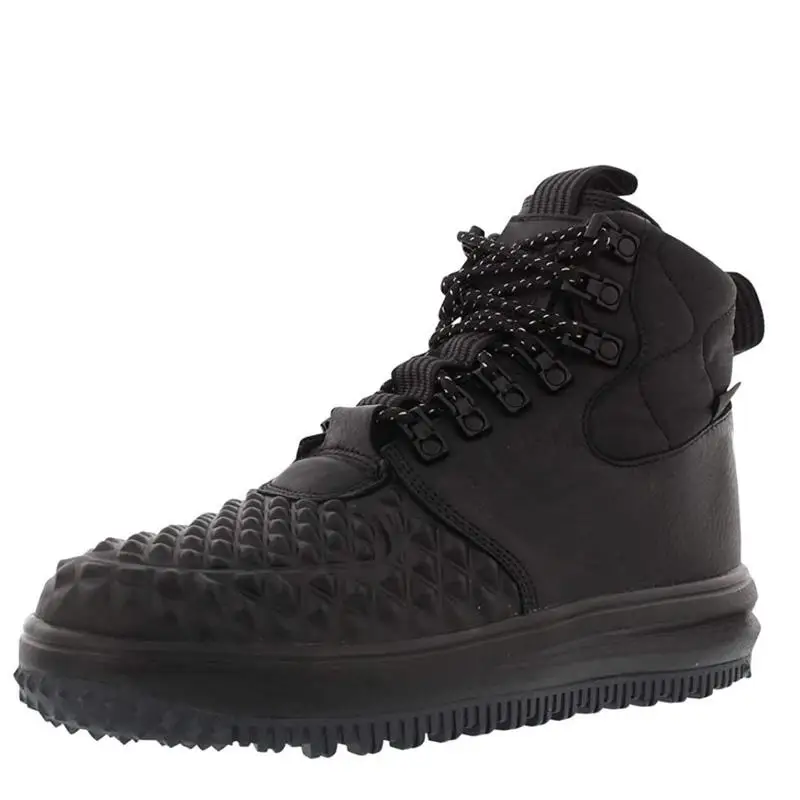 

Men Lunar Forces 1 Hiking Shoes Duckboot Women High Classics Lace Up Sports Trainers Triple Black Outdoor Jogging Sneakers