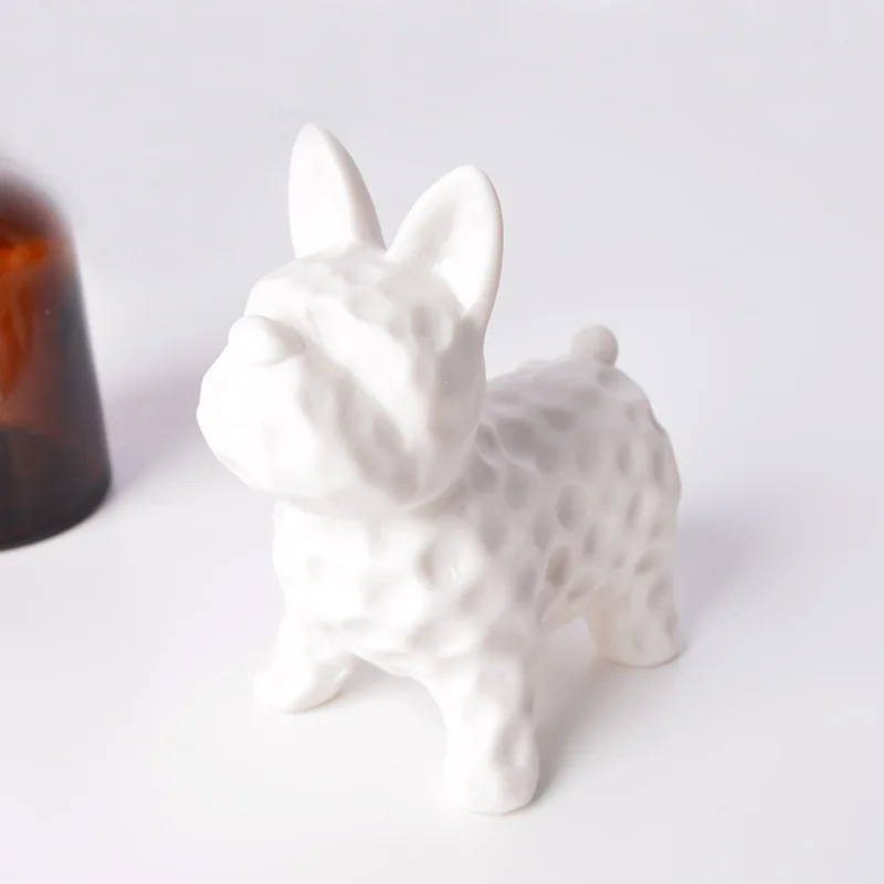 Nordic Керамика статуэтки собак миниатюры творчества Украшения магазин Гостиная
