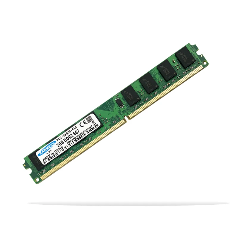 Модуль памяти KANMEIQi DDR2 2 ГБ 800 МГц 667 для настольного ПК ОЗУ 4 Гб (2 шт. * Гб) модуль