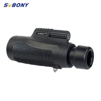 svbony monocular 8x42 hand focus telescope glass lenses bk7 prism for hunting hiking birdwatching waterproof binoculars f9116ab