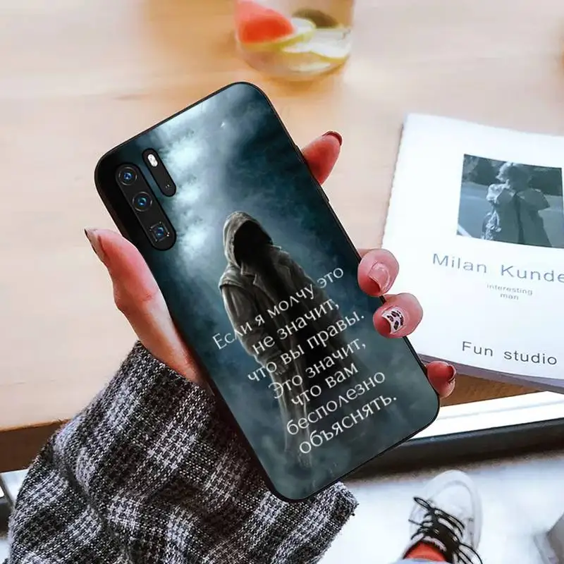 

Russian text sky words Phone Case For Huawei honor Mate P 9 10 20 30 40 Pro 10i 7 8 a x Lite nova 5t