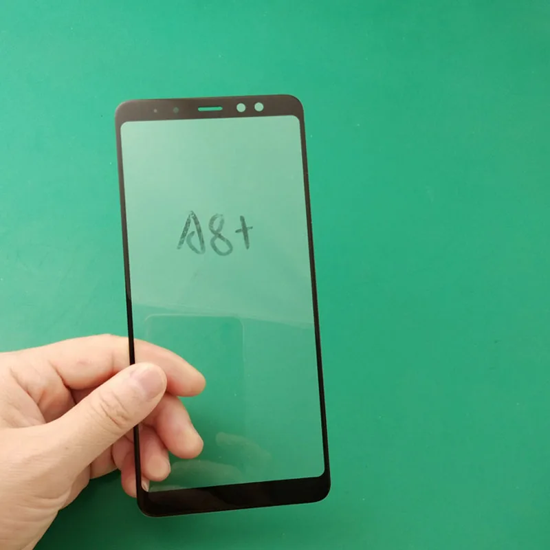 

10pcs LCD Front Touch Screen Glass Outer Lens repaire For samsung Galaxy A8+ A8 Plus 2018 A730 A730F A730DS
