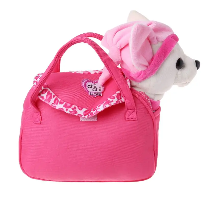 

Electronic Pet Robot Dog Zipper Walking Singing Interactive Toy With Bag For Children Kids Birthday Gifts