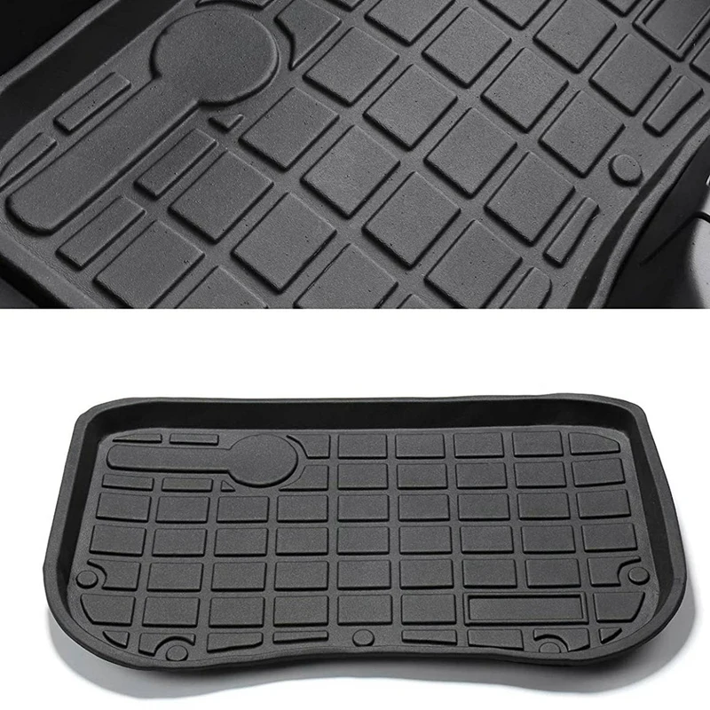 TPE Material Custom Fit Before Cargo Tray Trunk Floor Mat Black Rubber Waterproof for Tesla Model 3 2017 2018 2019 | Автомобили и