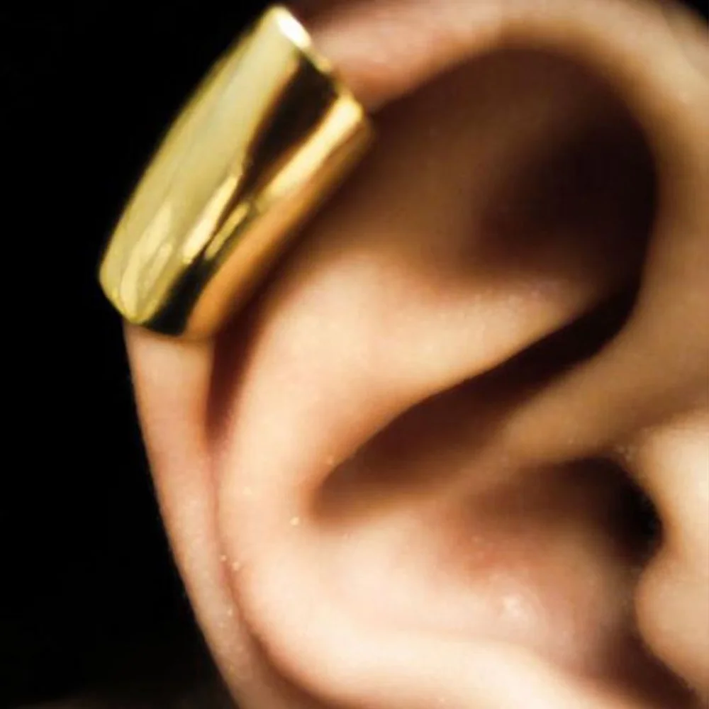 Серьги-клипсы для ушей из нержавеющей стали мужчин и женщин |