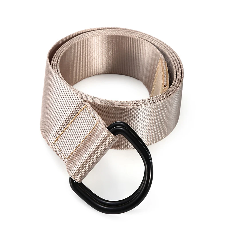Унисекс нейлоновый ремень сплав двойная Пряжка Для мужчин сумка на пояс модные
