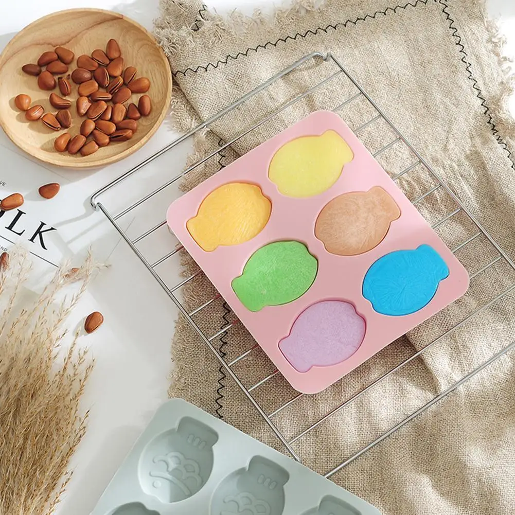 

Silicone Molds For Handmade Soap DIY Soap Mold Round Fish Shape Making Chocolate Soap Candle Mold