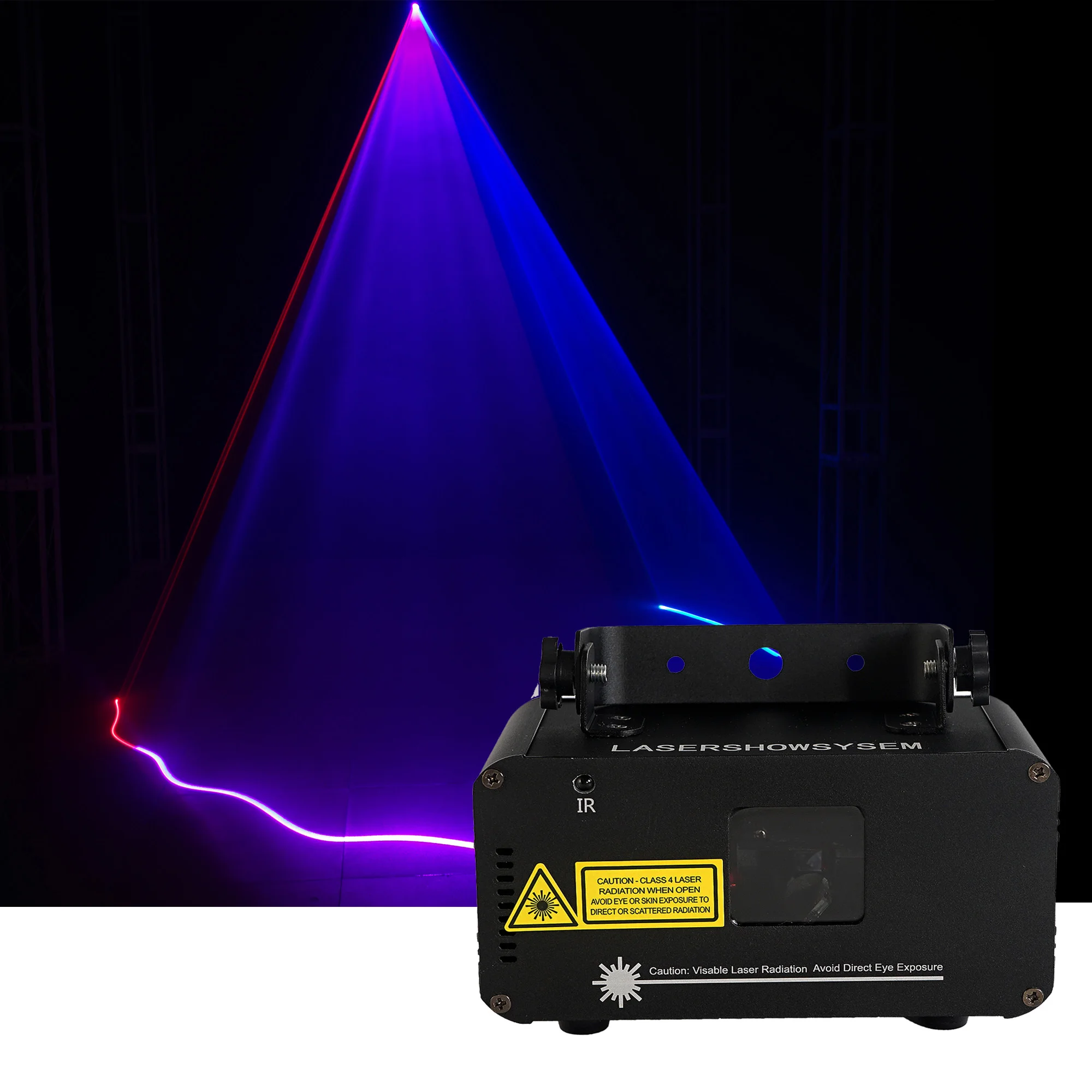 2021 new RGB animation laser projector DMX512 scanner DJ disco party holiday 680Mw stage lighting effect