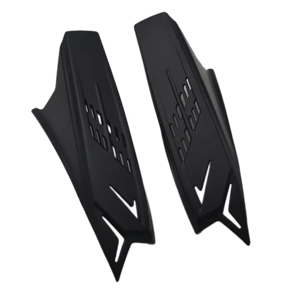 

2pcs Black Unisex Mohawk Horns Accessories Racing Dirtbike With Tapes