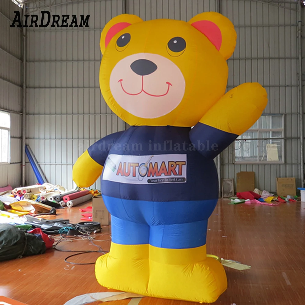 

hot sale customized inflatable ted bear large inflatable animals inflatable cartoon for inflatable advertising
