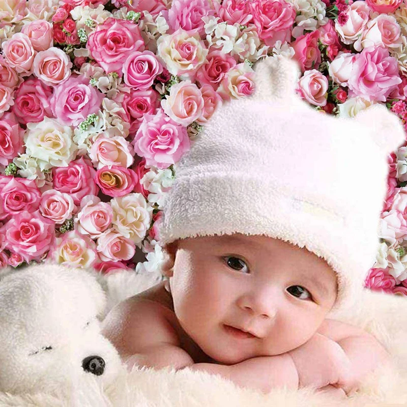 1 шт. реалистичный 3D Цветочный настенный фон для свадебной вечеринки фотосъемки