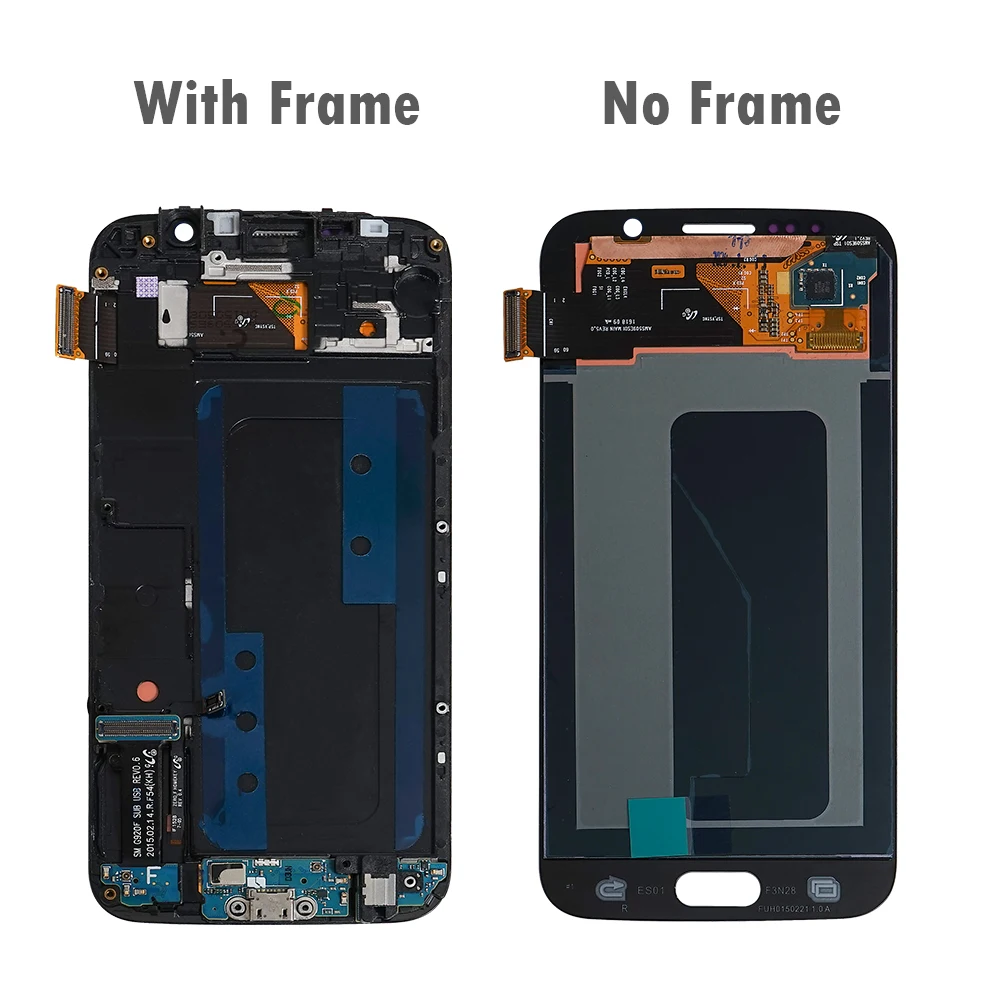 Pantalla LCD Original de 5,1 pulgadas para Samsung Galaxy S6, montaje de digitalizador con pantalla t&aacute;ctil para Samsung S6, G920, G920F-1