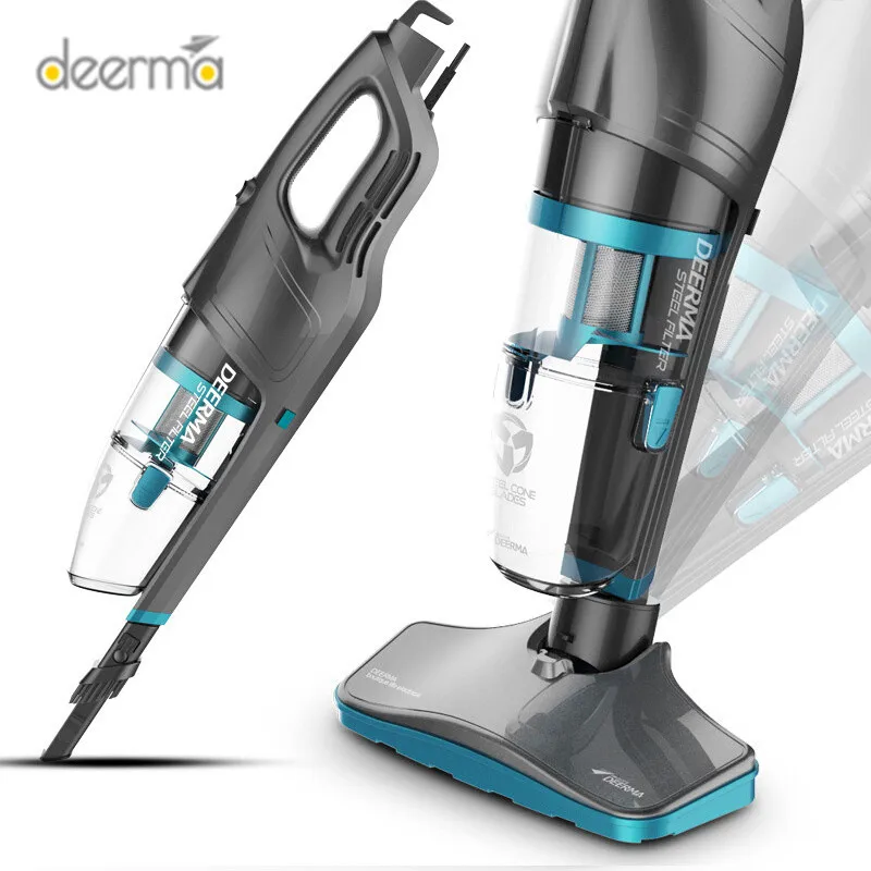 

Deerma DX920 Vacuum Cleaner Household Strength Dust Collector Cleaning Home Aspirator Hand Held Putter Dual Purpose For Home