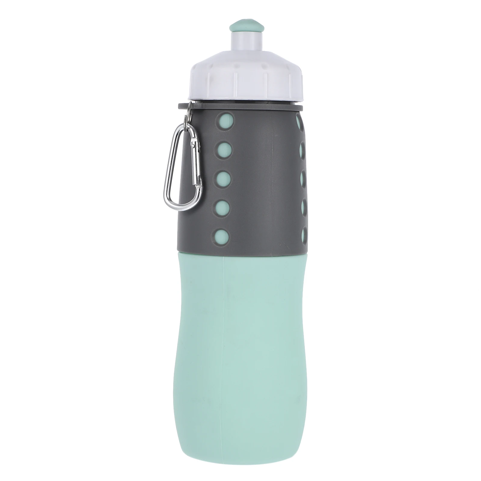 

Hot Sale 500ML Silicone Sports Bottle Outdoor Water Bottle Foldable Water Container Outdoor Travel Riding Camping Fishing Bottle