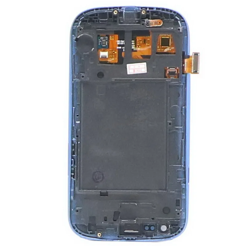 

With Frame S3 LCD Display For Samsung Galaxy S3 i9300 i9300i Display Touch Screen Digitizer Sensor Assembly + Brightness control