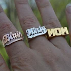 Мужское кольцо с идентификационным номером на английском языке