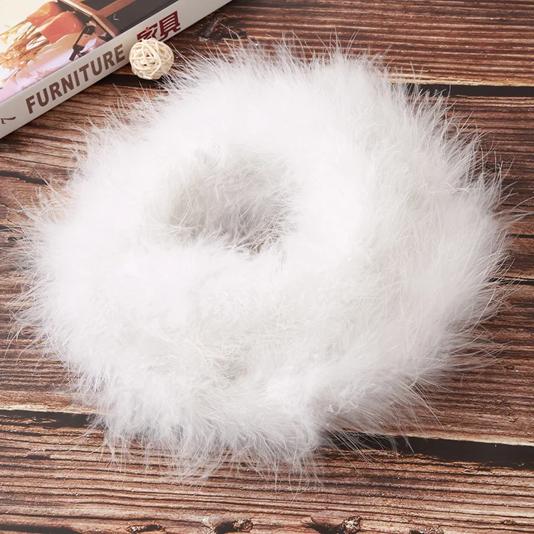 

2yard Thicken Fluffy Turkey Feather Boa Plume Trim Stripe for Performance Clothing Cosplay Party Wedding DIY juju Hat Decoration