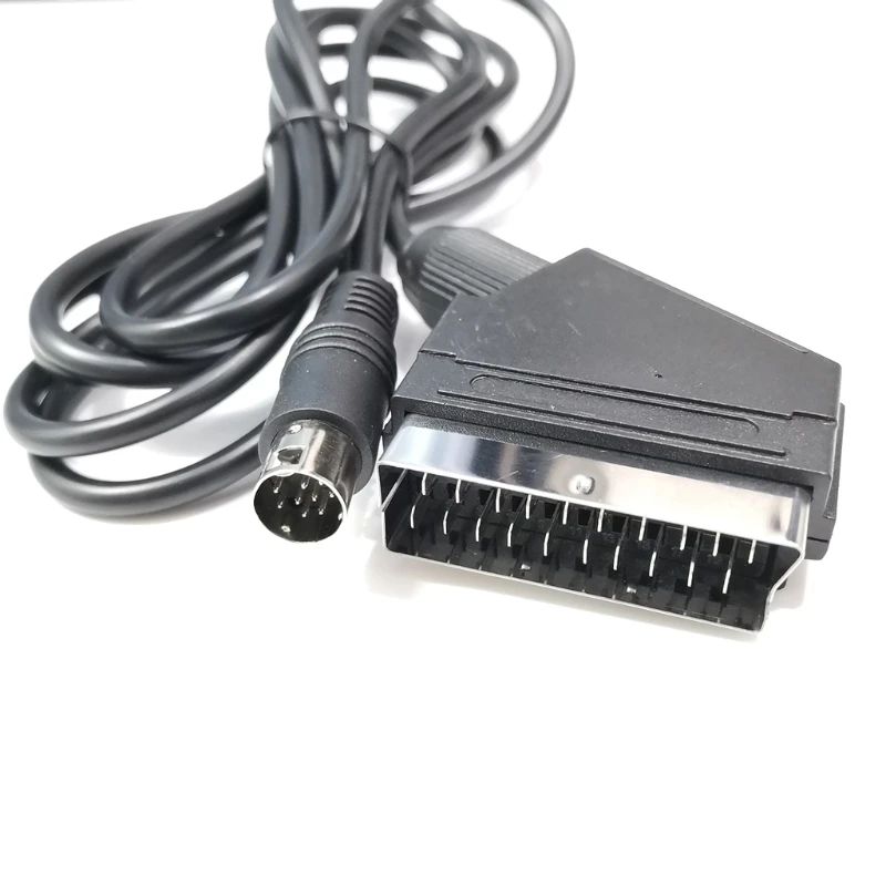 Свинцовый кабель RGB Scart 1 8 м для sega Mega Drive 2 Genesis MD2 AV Scar 1XCE|Кабели| |