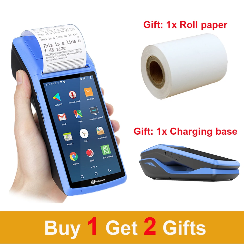POS-термальный принтер Bluetooth Wi-Fi GPRS USB SIM | Компьютеры и офис