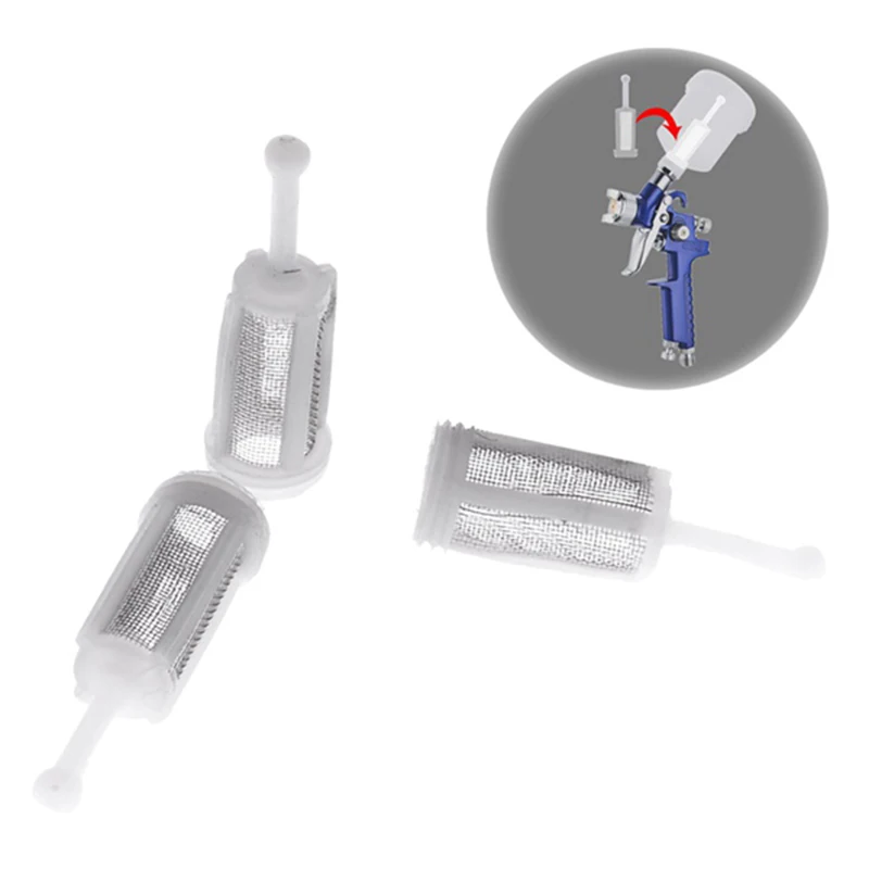 

24 Pcs Universal Gravity Spray-Gun Filters Fine Mesh, Disposable Gravity Feed Spray-Gun Paint Strainer