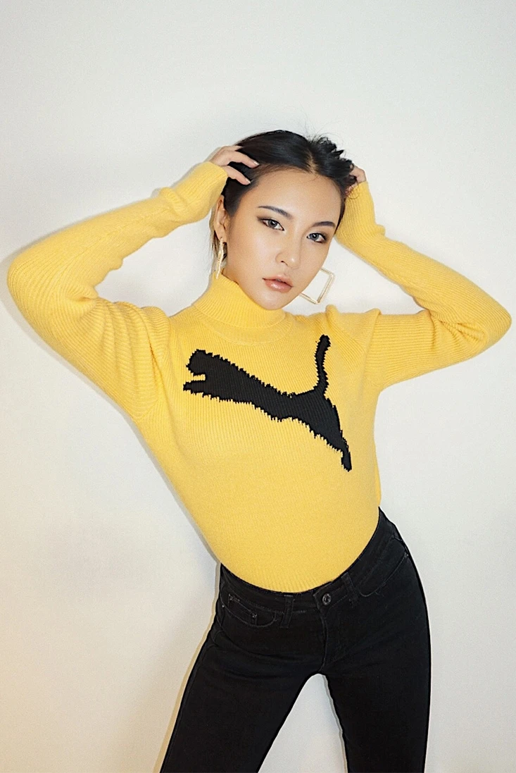 2019 new fashion casual women's clothing Turtleneck Sweater Women's Short Sexy Slim Knit Long Sleeve | Женская одежда