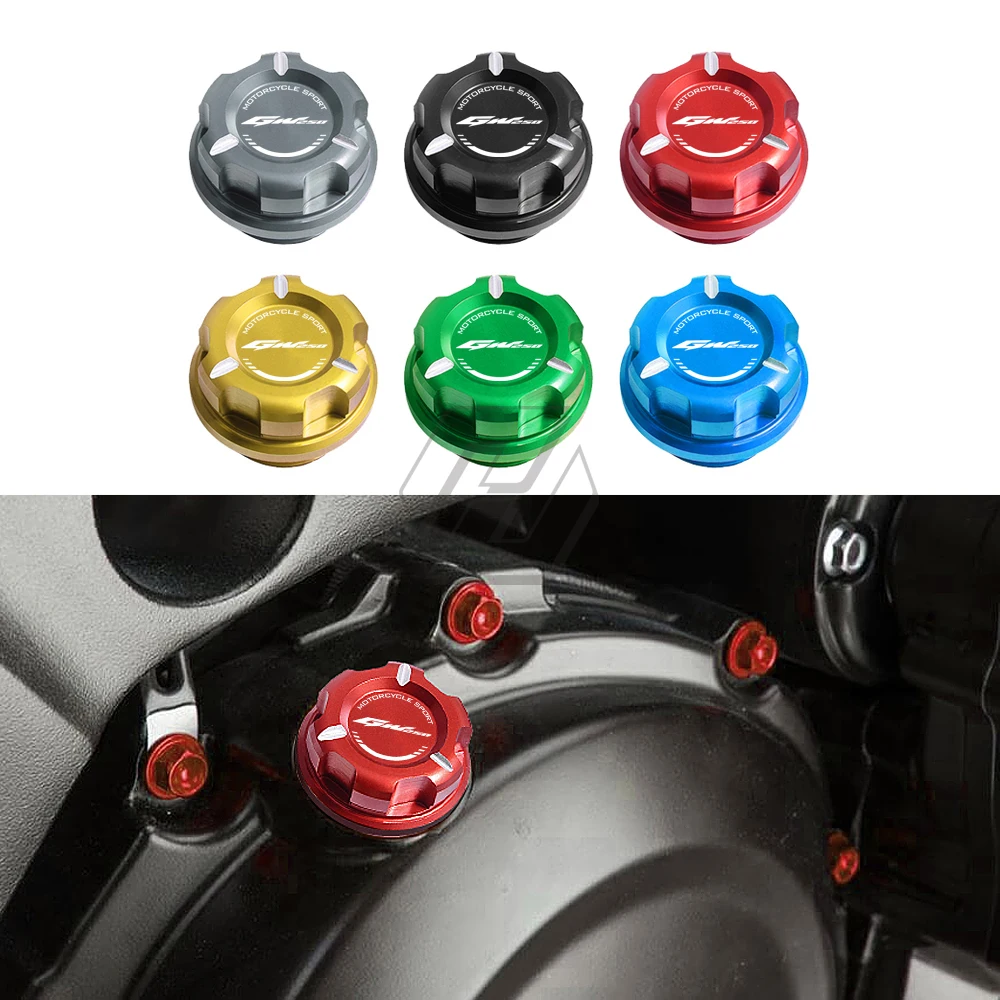 

Motorcycle Engine Oil Cap Bolt Screw Filler Cover Case for Suzuki GW250 GW 250 2012-2021