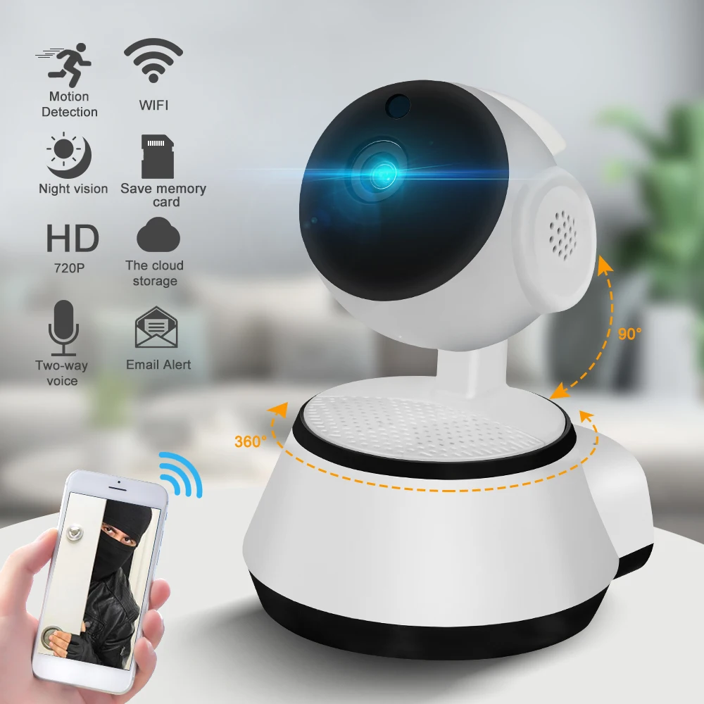 IP-камера детская Беспроводная с WI-Fi и записью звука | Безопасность защита