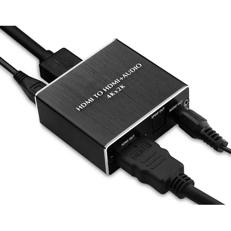 Hdmi o extractor HDMI к и оптический TOSLINK SPDIF + 3 5 мм стерео Extractor конвертер Stereo Ext |