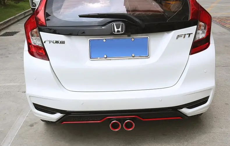 Для Honda fit JAZZ бампер диффузор спойлер 2018 2CK ABS задние передние защитные бамперы для