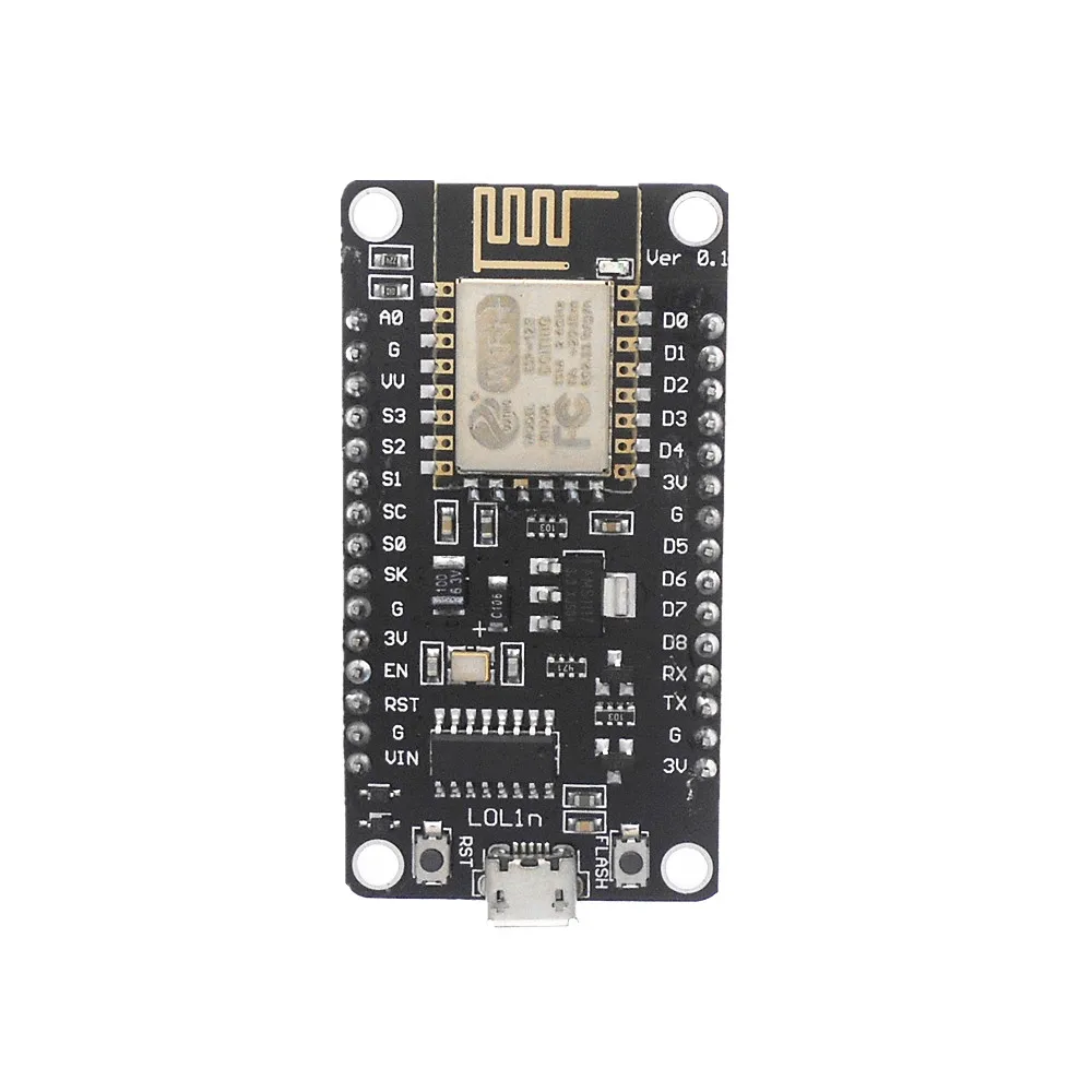 Макетная плата NodeMCU Lua Wi Fi на базе модуля ESP8266 CP2102 CH340G с подходит для использования