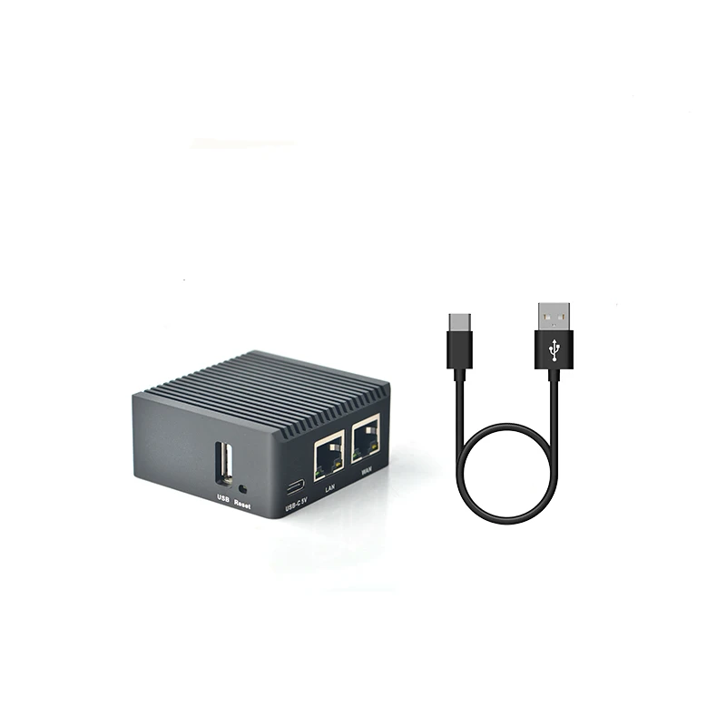 

Новый мини-роутер NanoPi R2S, ЧПУ полностью металлический корпус RK3328 двойной гигабитный порт Ethernet OpenWrt5.4