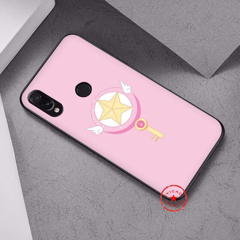 IYICAO Cardcaptor Sakura Soft Case for Xiaomi Redmi K20 8A 7A 7 S2 6 Pro 5 Plus Go 5A 4X 4A Silicone |