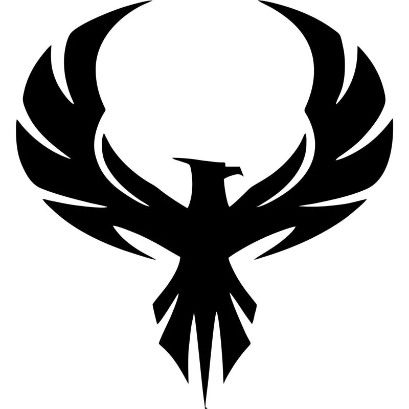 

Автомобильная наклейка Fun Phoenix Beauty, ПВХ водонепроницаемая Солнцезащитная наклейка, модель мотоцикла 18, 6 х20 см