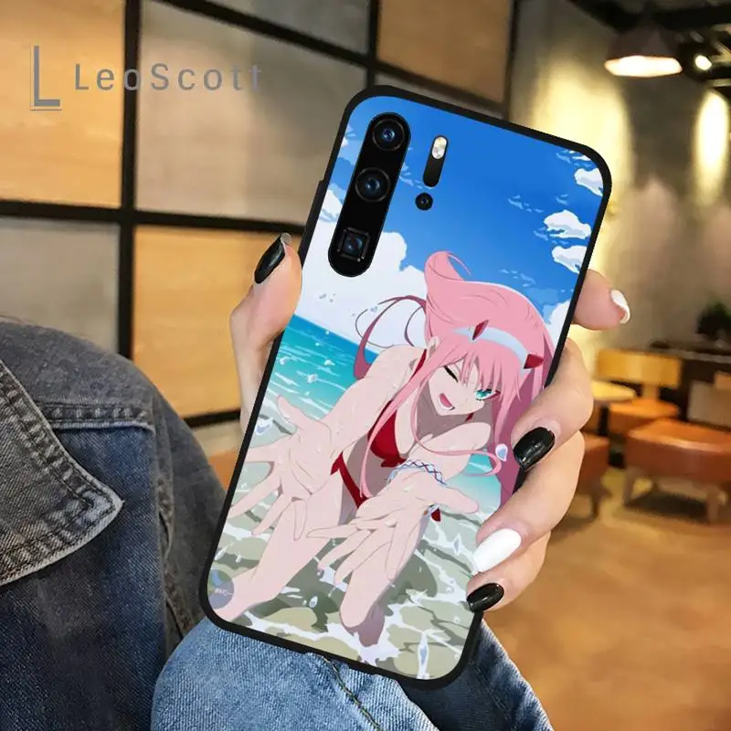 

Zero Two Darling in the FranXX Anime Novelty Phone Case For Huawei honor Mate P 9 10 20 30 40 Pro 10i 7 8 a x Lite nova 5t