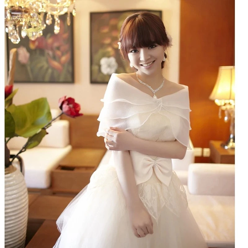 

Hot Sale New Fashion Lady Shawl Flower Summer Bolero For Party Dress Shawl For Wedding Dress Wraps Cape Shrug Bolero OJ00900