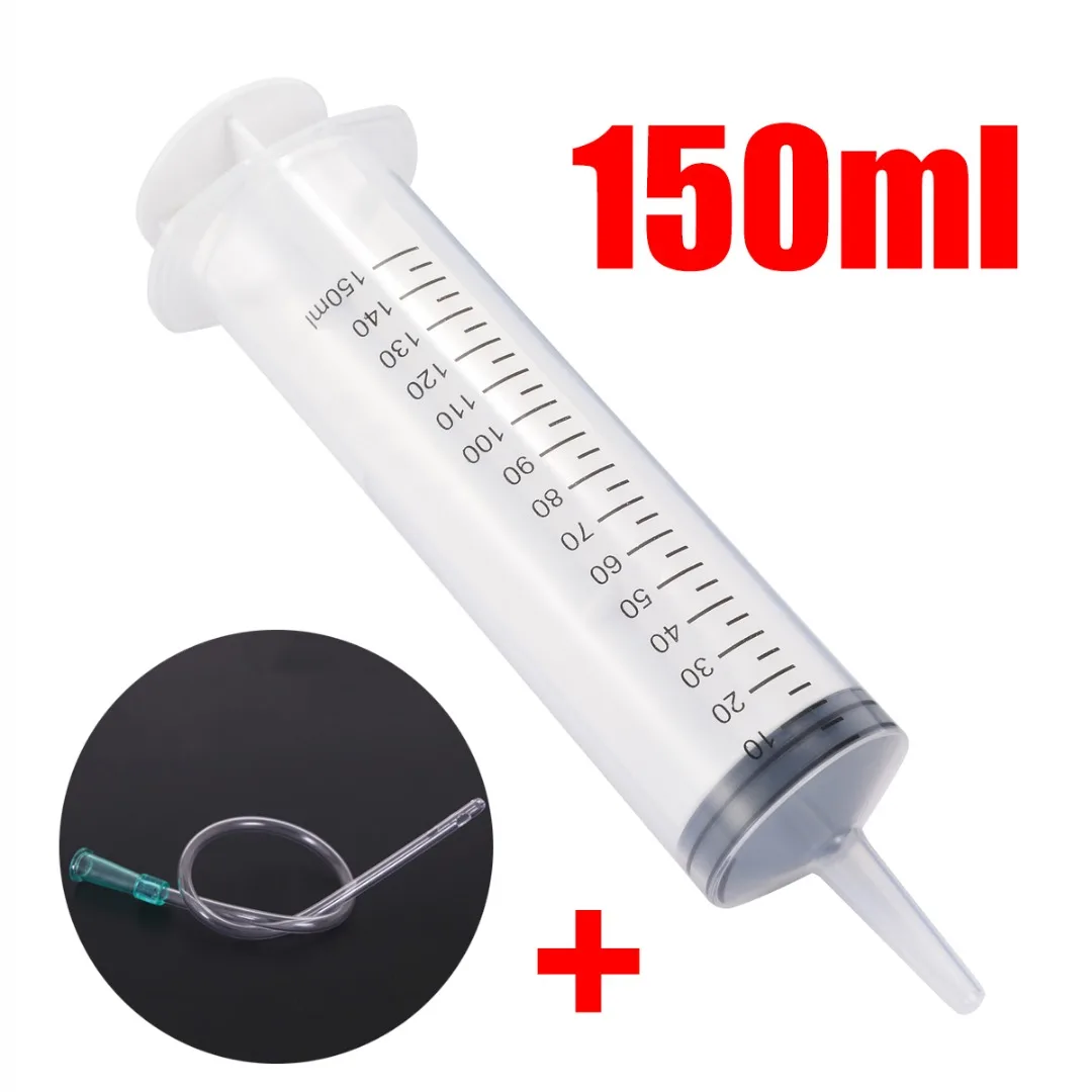 Шприц большой одноразовый прозрачный 150 мл 1 комплект|Эпоксиды| |
