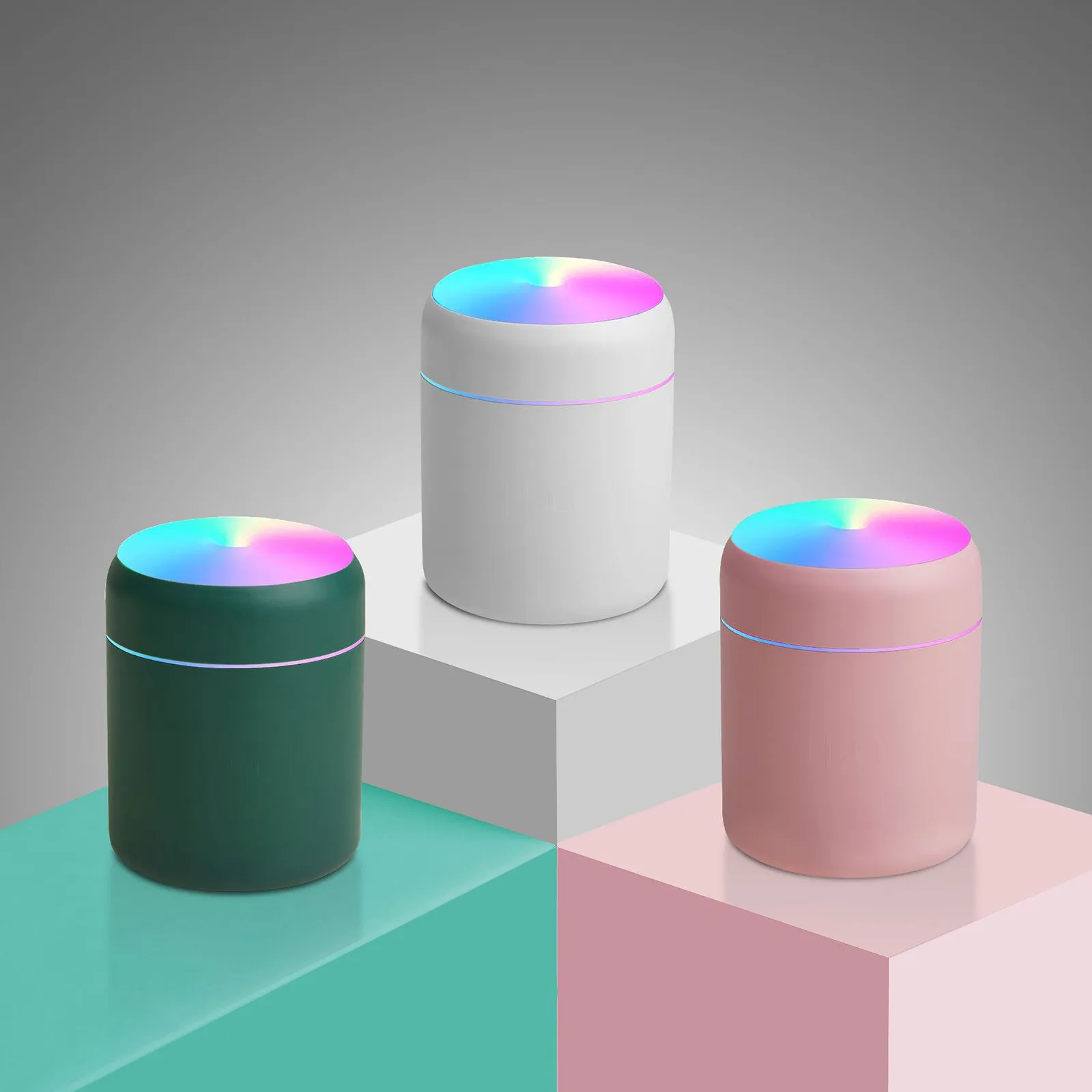 Цветной крутой мини-увлажнитель персональный настольный USB-увлажнитель для