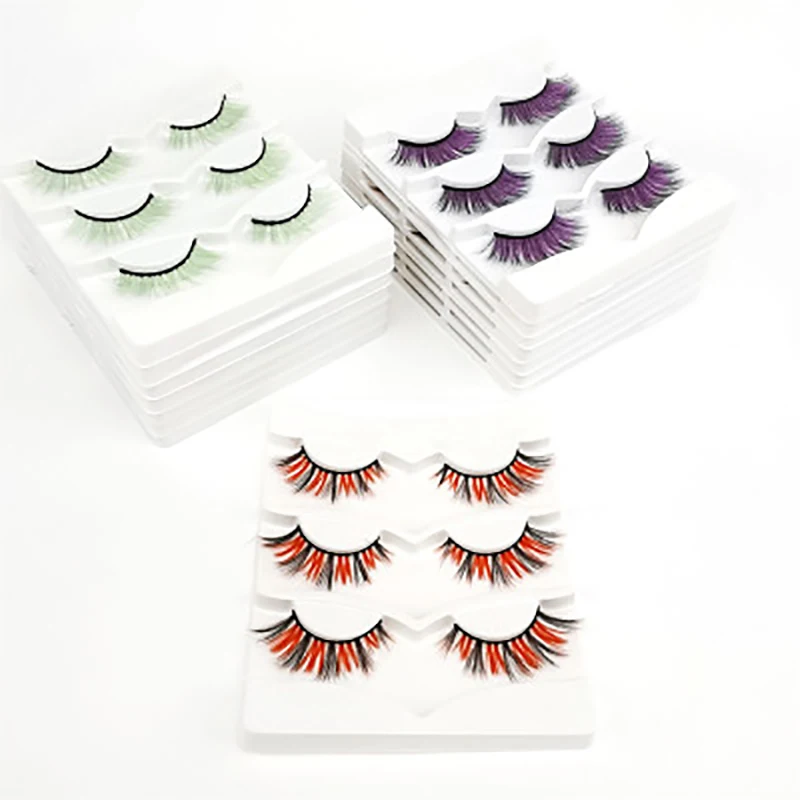 Ресницы Накладные из искусственной норки 3 пары в коробке | Красота и здоровье