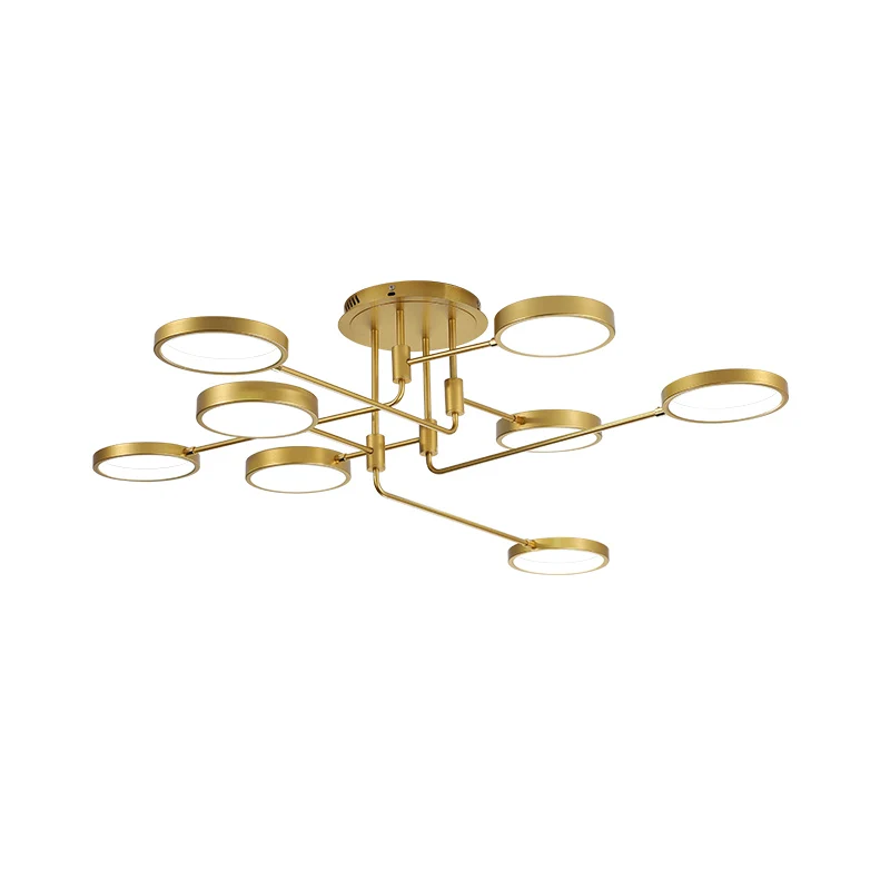 

Modern Led chandelier for living room bedroom dining room kitchen 4/6/8heads gold/black ceiling chandelier lighting fixtures
