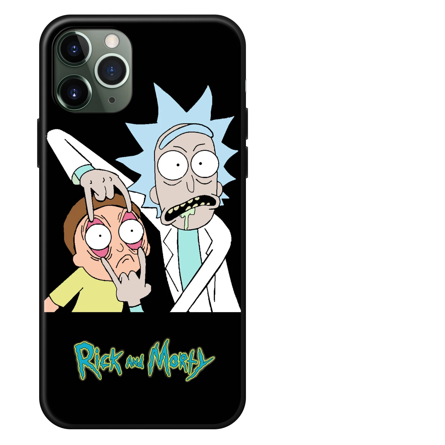 Силиконовый чехол Rick and marty для iPhone XR XS Max X 11 Pro 7 8 6 6S Plus 5 5S SE Fundas | Мобильные телефоны