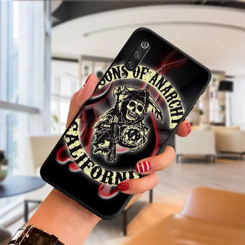 

Sons of Anarchy TV logo Phone Case For Redmi note 4 9 6a 4x 7 5 8t 9 plus pro Cover Fundas Coque