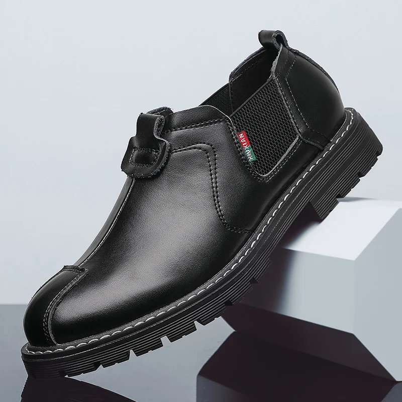 Кроссовки мужские из натуральной кожи мягкие классические модные оксфорды