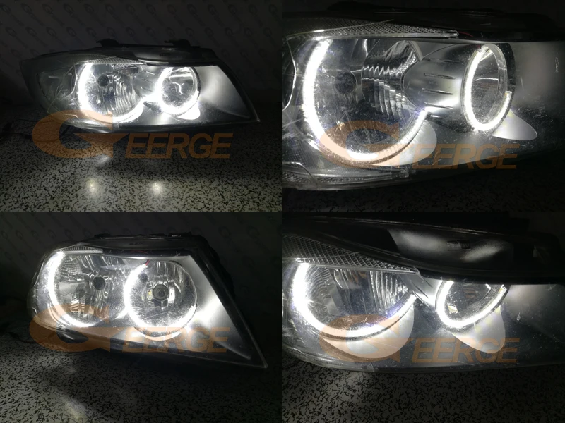 Для BMW 3 серии E90 E91 салун туринг 2005 2008 галогенный головной светильник ультра яркий
