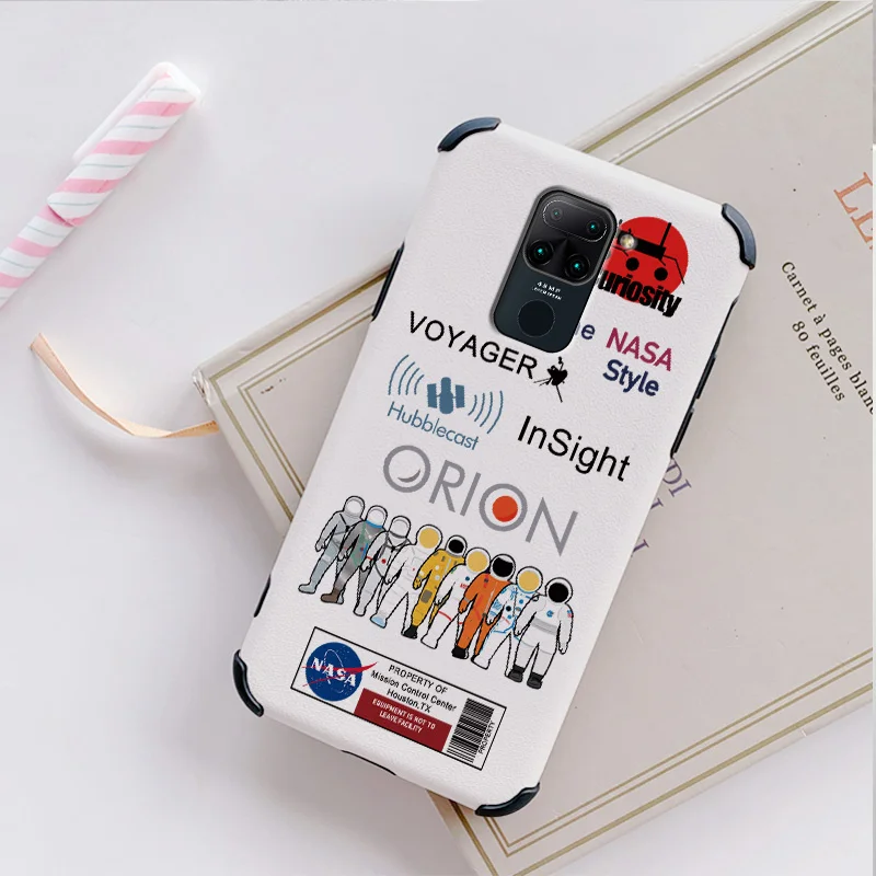 

Thin Soft Astronaut Cartoon Case For Redmi 10X4G 10X5G 10XPro 9 9a Redmi Note 8 8Pro 7 7Pro Redmi K30 K20 Liquid Silicone Cover
