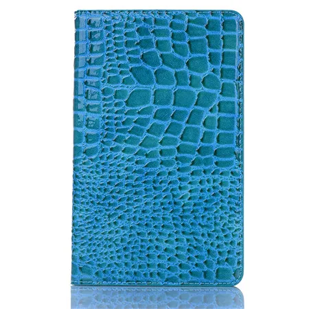 Чехол для Samsung Galaxy tab A 8,0 SM-T290 T295 T297 чехол Funda планшет слот для карт tab A T290 8 дюймов подставка оболочка+ пленка+ стилус - Цвет: Синий
